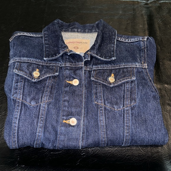 Denim Jacket by London Jean, Size S, Like New - Picture 8 of 10